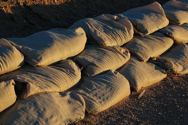 istock Sandbags in a Row 2 512505742