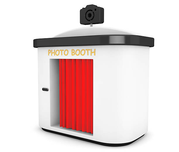 istock Photo Booth with Red Curtain 512507194