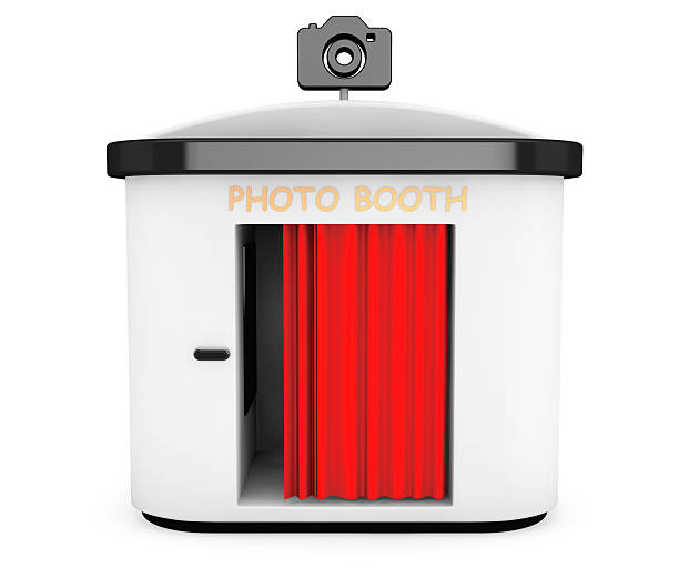istock Photo Booth with Red Curtain 512507218