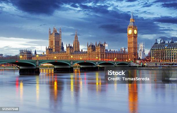 Big Ben And The Parliament In London Stock Photo - Download Image Now - Houses Of Parliament - London, Parliament Building, London - England