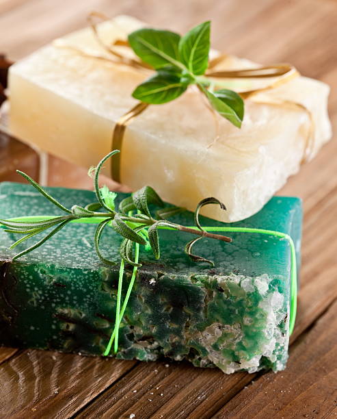 istock Pieces of natural soap. 512508174