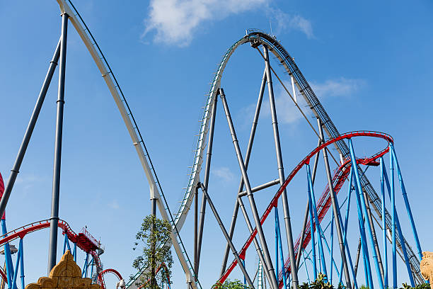 istock Roller Coaster in Amusement Entartainment Theme Park 512512100