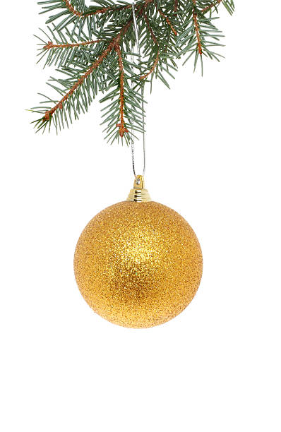 istock Gold Christmas ball 512518847