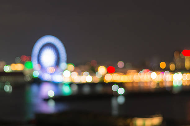 istock Bangkok cityscape at twilight time, Blurred Photo bokeh 512519675