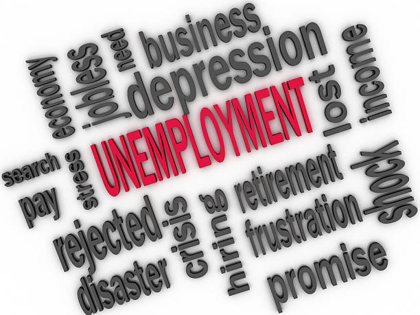 istock Unemployment concept. Jobless word cloud. 3d 512520055