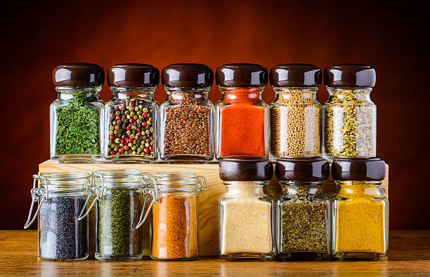 istock Spices and Seeds in Glasses 512522674