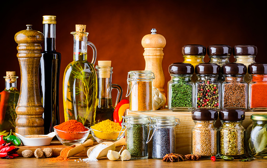 Seasoning, Spices, Seeds and Cooking Ingredients