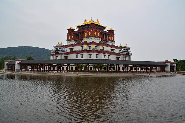istock Ling Shan Five-Signets Palace in China. 512523511