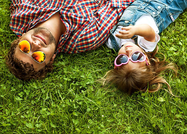 istock Father with daughter In Park smiling happy 512524069