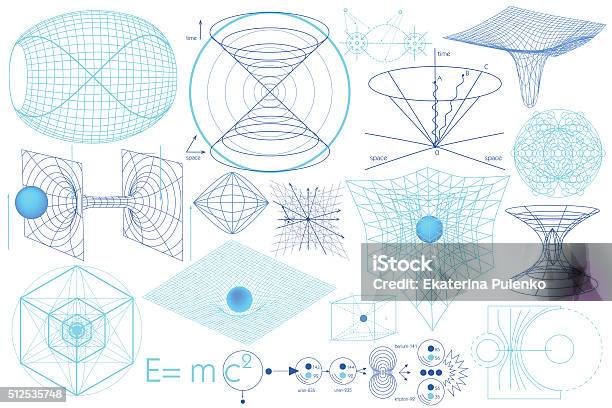 Smashed Symbol Science Science Elements Symbols And Schemes Stock Illustration - Download ...