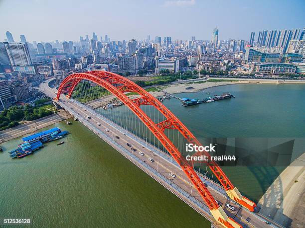 Qingchuan Bridge In Wuhan China Stock Photo - Download Image Now - China - East Asia, Wuhan, Wuhan City