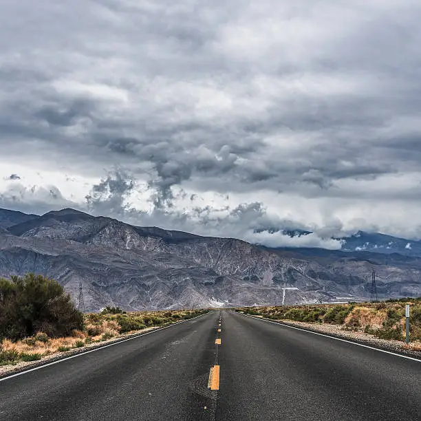 Somewhere in the middle of nowhere in Death Valley