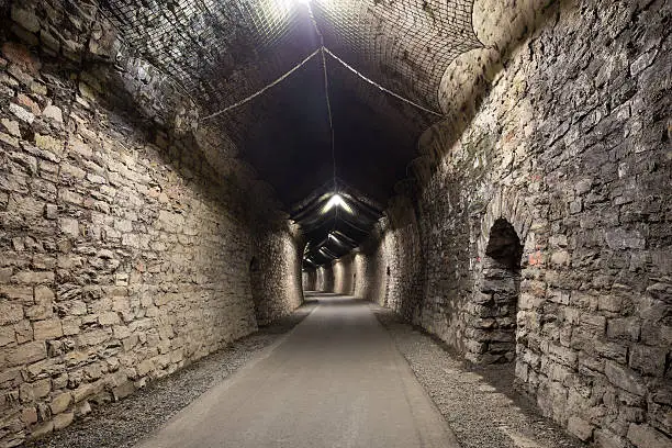 old railway tunnel freudenberg hohenhain germany