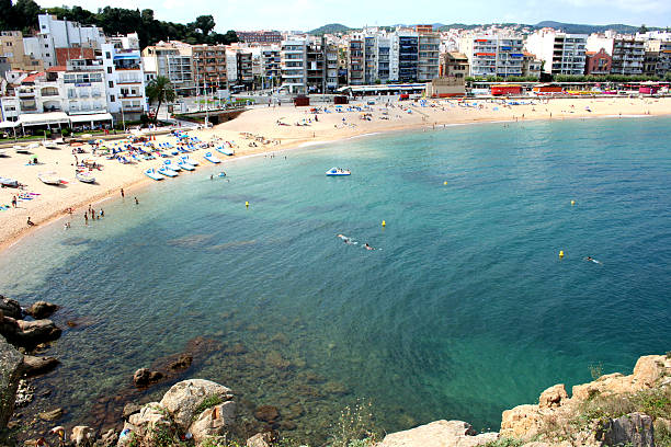 istock Beach Blanes view, Costa Brava, Catalonia, Spain 512544865