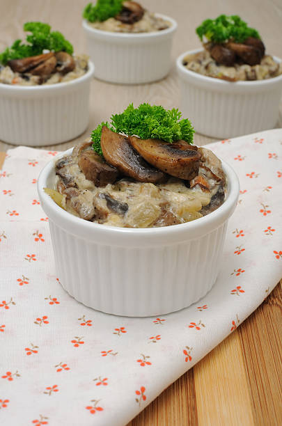 istock Mushrooms in a creamy sauce 512544949