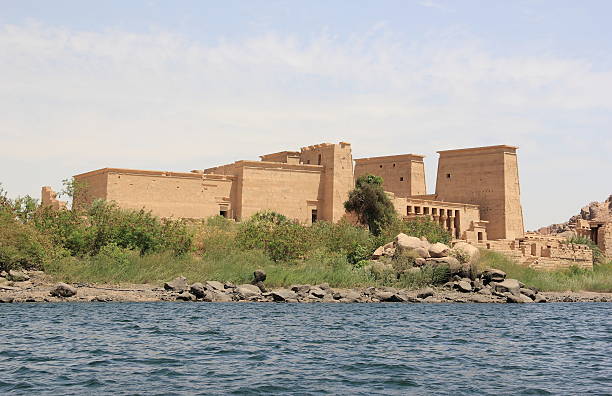 istock Philae temple on Agilkia Island as seen from the Nile. 512548705