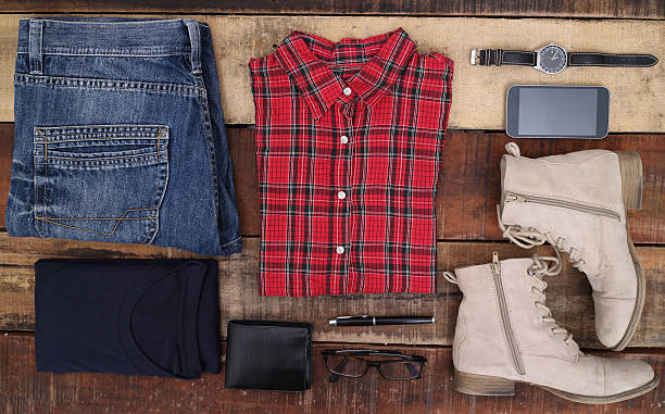 istock Overhead of essentials for modern young person. 512549786