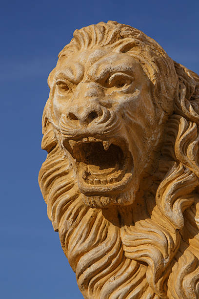 istock lion head sculpture from Leon, Nicaragua 512550304