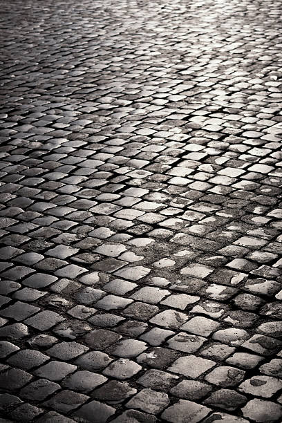 istock Roman cobblestone grunge texture series 512550472