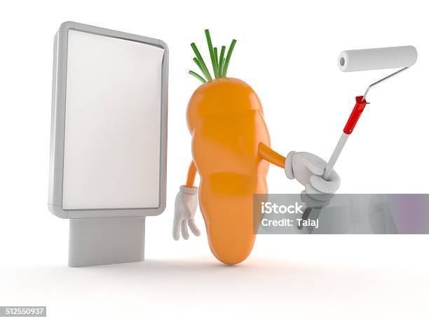 Carrot Stock Photo - Download Image Now - Advertisement, Agriculture, Billboard