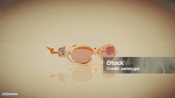 Fashionable Ladies Sunglasses On Plain Background With Copy Space For Text  Stock Photo - Download Image Now - iStock