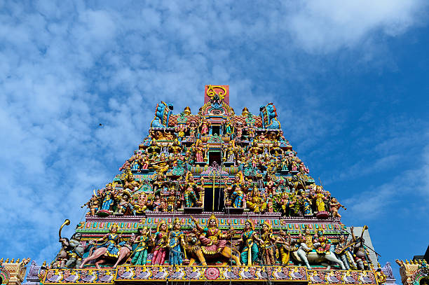 Sri Veeramakaliamman Temple stock photo