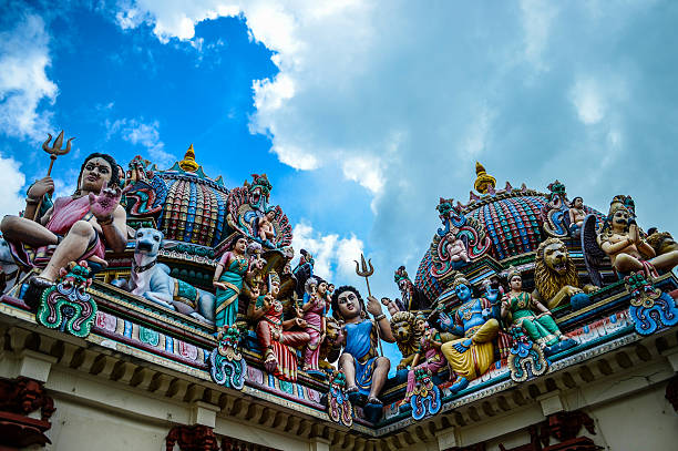 Sri Mariamman Temple stock photo