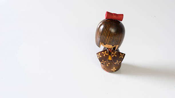 istock Japanese doll made with wood 512572186