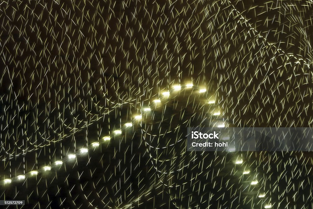LED light lines Dotted Lines, LED Light - blurred motion Abstract Stock Photo