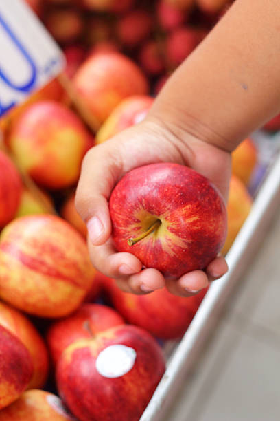 istock Fresh red apple in the market 512572753
