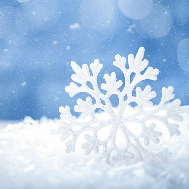 istock Beauty holidays backgrounds with snow flake and beauty bokeh 512574346