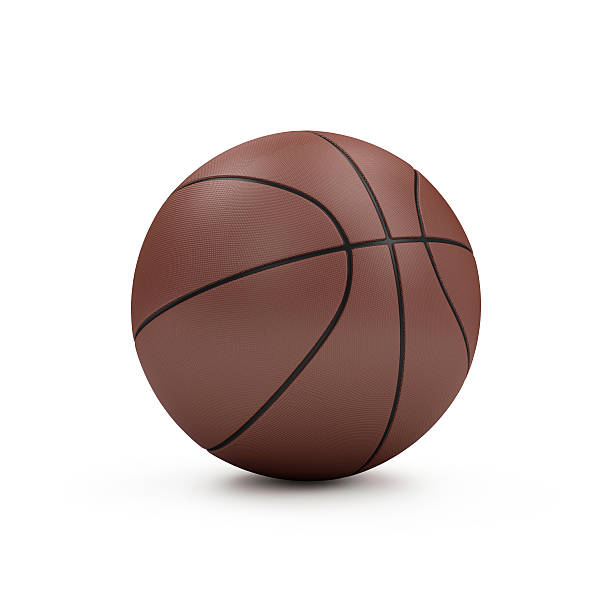 istock Brown Basketball ball Isolated on white background 512574756
