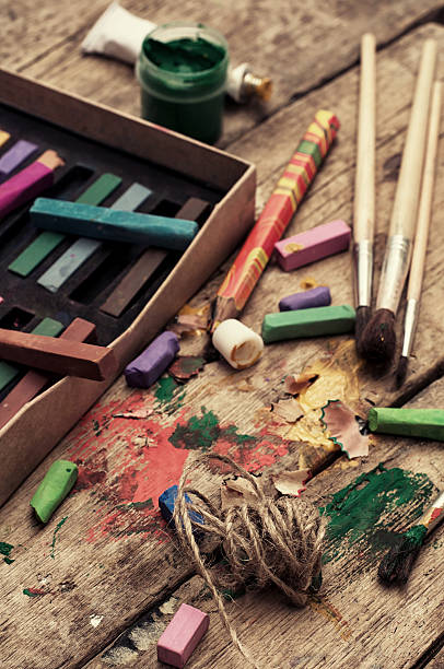istock color paints,crayons and pencils 512576853