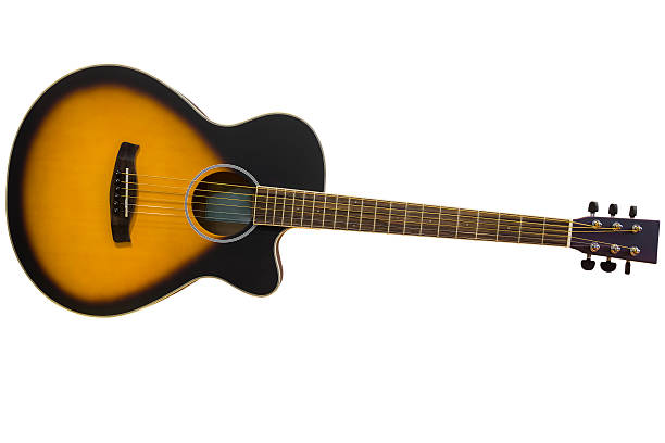 istock acoustic guitar isolated on white background 512591276