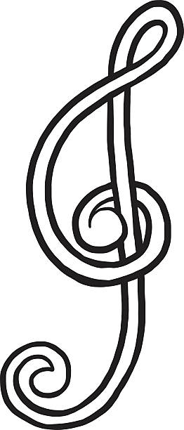 Draw Key Sol 570+ How To Draw Music Notes Cartoon Stock Illustrations, Royalty-Free ...