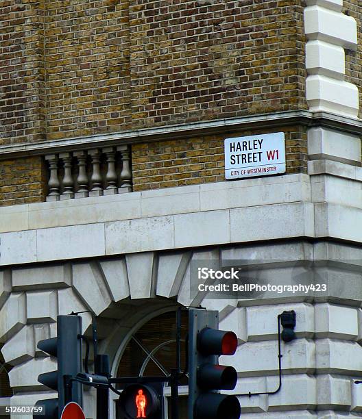 Harley Street Stock Photo - Download Image Now - London - England, Street, Architecture