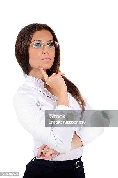 Isolated Business Woman Stock Photo - Download Image Now - Adult, Attitude, Beautiful People