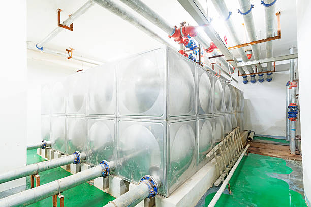 istock pressure pump for running water in a building 512605691