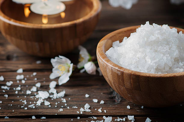 istock SPA treatment with salt, almond and candles 512618216