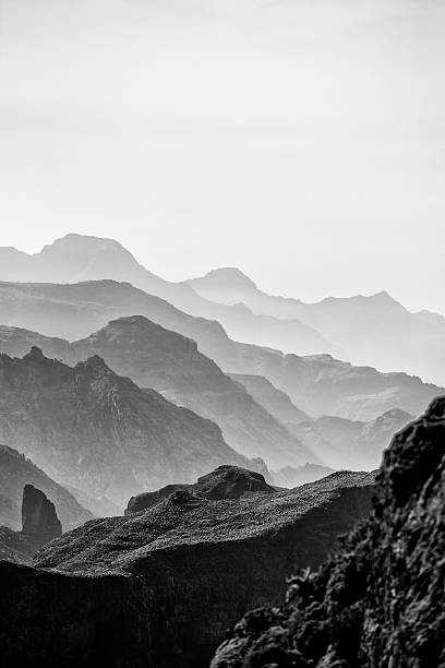 mountains mountain landscape, Gran canaria, Canary islands atlantic islands photos stock pictures, royalty-free photos & images