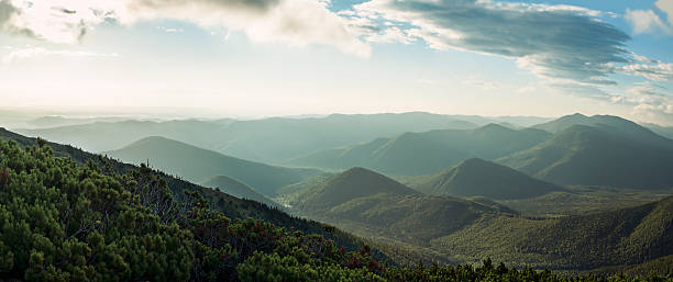 istock Ukrainian Carpathians. View from Mount Serednya 512626693