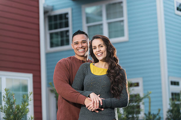 istock Hispanic couple standing outdoors 512627970