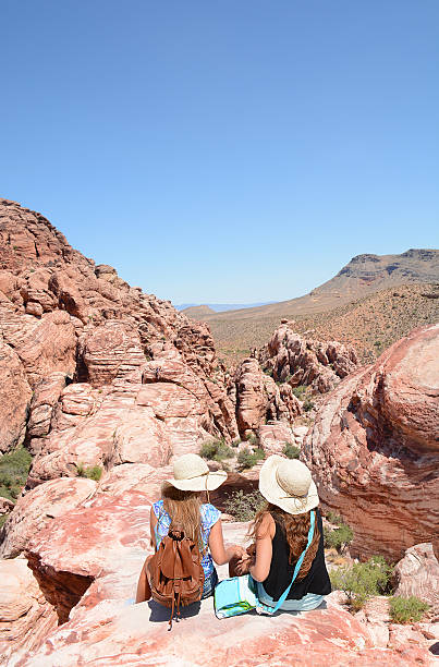istock Girls relaxing on hiking trip. 512628114