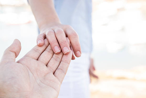 istock Couple holding hands, Honeymoon 512628166