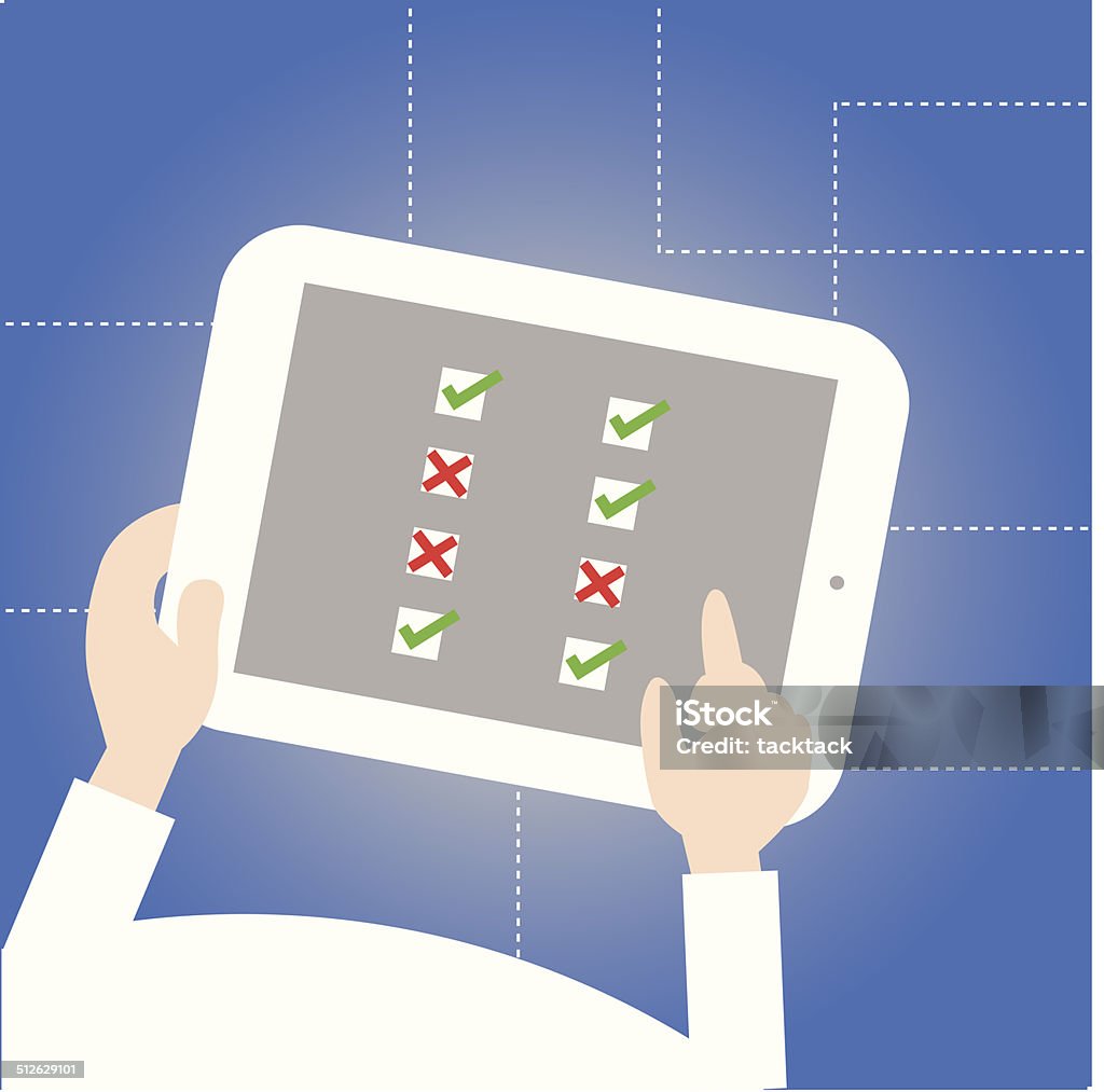 Check Message Cartoon Check Mark Vector Cartoon Stock Illustration - Download Image Now ...