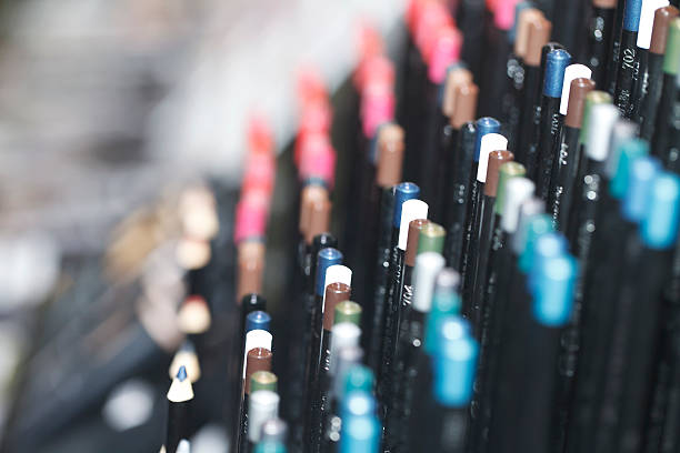 istock pencils, color palette, cosmetics close-up 512635660