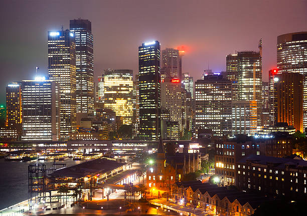istock Sydney Cityscape at night 512636396