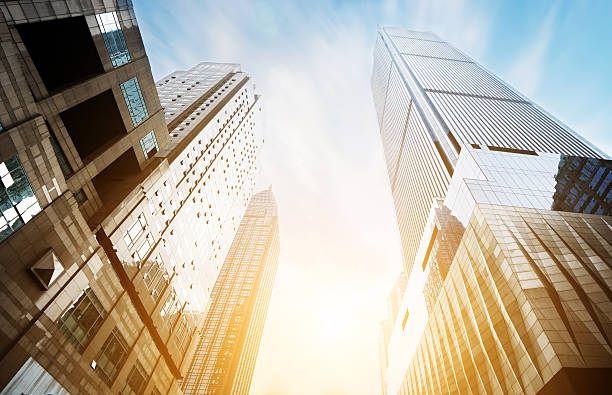 istock Modern glass building exterior 512637872