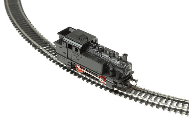 istock Model steam locomotive 512637902