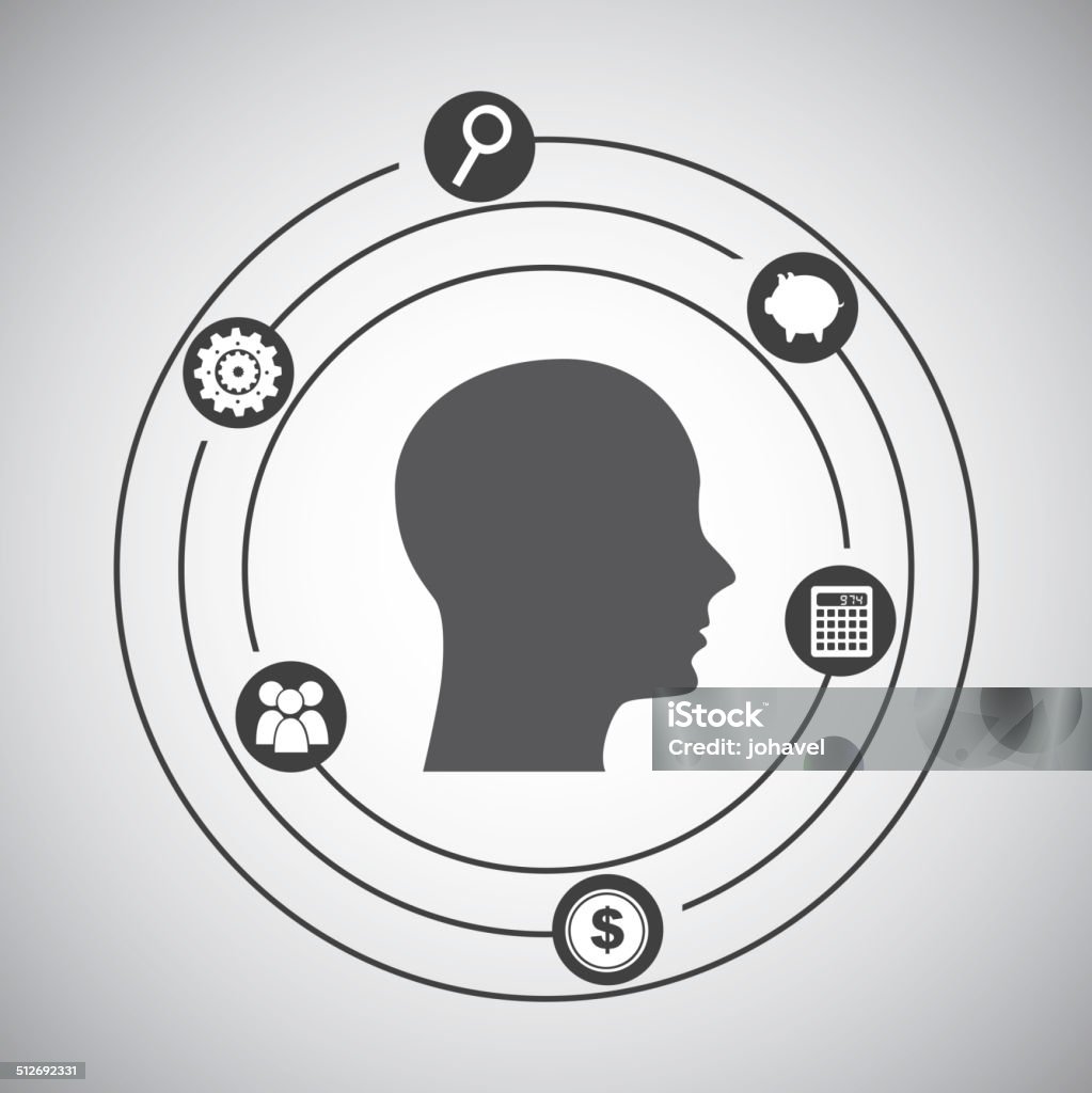 Design Background Think Think Design Stock Illustration - Download Image Now - Big Idea ...
